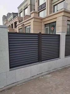 Nhôm màn trập loại hàng rào như cửa sổ mù phong cách hàng rào hiện đại hàng rào cho nhà vườn - Product Image 6