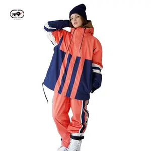 Oem/Odm Softshell Roze Snowboardbroek Waterdichte Ski Sneeuwbroek