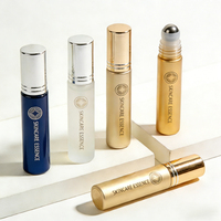 Bouteilles à bille en verre vides pour huiles essentielles, diverses spécifications (3ml, 5ml, 8ml), échantillon gratuit, colorées, emballage et conteneur