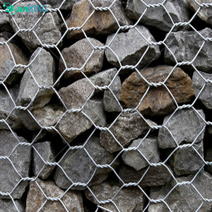 Caja de Malla Metálica Hexagonal Tejida para Cercas de Jardín y Paisajismo, Canasta de Malla de Alambre de Acero Galvanizado 2x1x1m - Product Image 1
