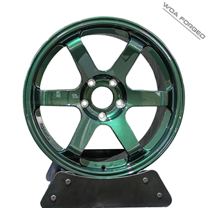Te37SL แข่งรถโฟล์ค <span class=keywords><strong>Te37</strong></span>สีเขียว SL 5X112 5X120 5x114 3 5x100 17X9 18X9 5สำหรับ <span class=keywords><strong>BMW</strong></span> E36 <span class=keywords><strong>E46</strong></span> E92 F80 M3 F82 G82 M4 350Z 370Z - Product Image 3