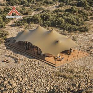 Tente <span class=keywords><strong>de</strong></span> restaurant <span class=keywords><strong>de</strong></span> luxe pour <span class=keywords><strong>safari</strong></span> en plein air Kawagebo Kamp (KK) 67' x 36' quatre saisons, imperméable en PVDF - Product Image 3