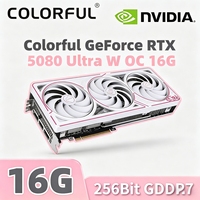 BARU Warna-warni Original Igame NVIDIA Geforce RTX 5080 Ultra W OC 16GB 256-Bit GDDR7 GPU untuk Komponen Komputer Gaming Desktop