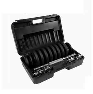 High <strong>Quality</strong> Custom Commercial Gym Equipment Adjustable Dumbbell Set <strong>Cast</strong> <strong>Iron</strong> Painted ChangQi Brand ISO9001 Certified - Product Image 1