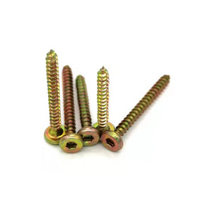 Clou en panneau de fibres galvanisé haute résistance, tête fraisée croisée, vis autotaraudeuse, couleur, clou en plaque de zinc - Product Image 6
