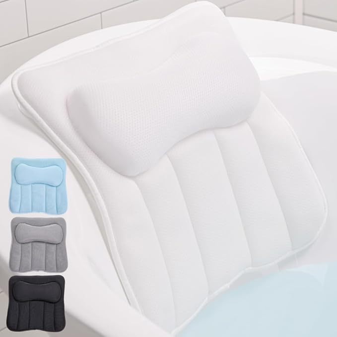 Modern Luxury Bath Pillow with 6