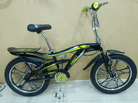 Vélo BMX Freestyle pour jeunes, mini premium à une vitesse, fabriqué en usine, en acier, 20 pouces
