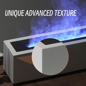 Diffuseur d'arômes volcanique AromaNano avec logo personnalisé, lumière de <span class=keywords><strong>flamme</strong></span>, humidificateur, huile essentielle, pour la maison, garantie 1 an - Product Image 4