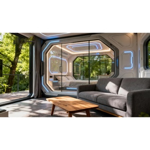 <span class=keywords><strong>Casa</strong></span> Prefabbricata Professionale Personalizzata Stile Apple, Nuovo Design Mini <span class=keywords><strong>Casa</strong></span> per Zone Boschive - Product Image 5