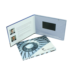 7 "Lcd de <span class=keywords><strong>la</strong></span> publicidad deTarjeta tarjeta felicitación con de memoria completa Color personalizado Impresión de obras de arte - Product Image 3