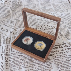 Monete Commemorative Personalizzate in Metallo 3D Placcate Argento 2026, Scatola di Lusso Personalizzata per Gioielli <span class=keywords><strong>Antichi</strong></span> - Product Image 6