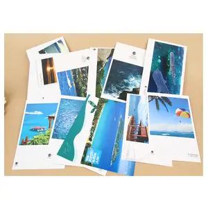 Luxury custom print size 4x6 colorful postcard printing business card printing luxury