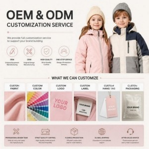Veste longue matelassée à capuche pour enfants Shield Badge Navy, imperméable, fermeture éclair intégrale, <span class=keywords><strong>parka</strong></span> d'hiver pour garçons - Product Image 5