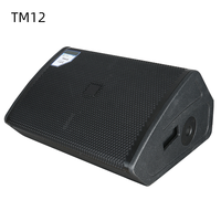 Moniteur de scène passif 2 voies TM12 de 12 pouces, 500W RMS, 8 Ohm, 128dB SPL, en contreplaqué, pour sonorisation live