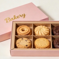 Emballage personnalisé avec logo, carton recyclable de qualité alimentaire, boîte à biscuits, boîte à pâtisserie, emballage alimentaire, boîte à biscuits