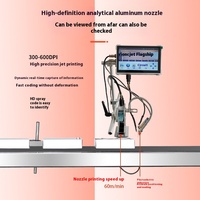 Weilijet Vente directe en ligne Machine de codage d'oeufs pour bouchons de bouteilles Imprimante à jet d'encre intelligente entièrement automatique Imprimante d'étiquettes QR de date