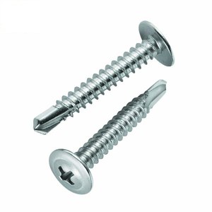 Vis autoperceuses à tête cylindrique en acier au carbone C1022, conformes RoHS, pour applications de fabrication de tôles – Approvisionnement direct usine - Product Image 1