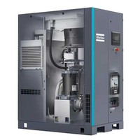Atlas Copco GA45 Plus GA45 GA22 VSD Compresseurs d'air rotatifs stationnaires à vis 220V 380V 45KW 22KW Moteur électrique