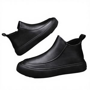 <b>Mens</b> Running Shoes Suede Hot Selling Sporty Casual Handsome High Appearance Wear-resistant Trendy Genuine Leather Midsole Shoes - Product Image 1