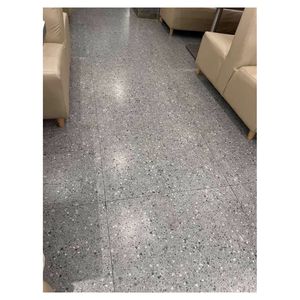 Prima Phật Sơn <span class=keywords><strong>Guci</strong></span> tối màu xám terrazzo/vườn gạch lát sàn đá cẩm thạch gạch giá trong Pakistan mộc mạc gạch lát sàn - Product Image 3