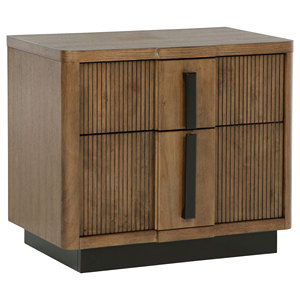 โมราการา แอช บราวน์โต๊ะข้างเตียง 2 ลิ้นชัก - Product Image 2