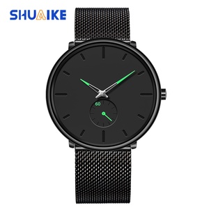 Montre à quartz pour homme de luxe, tendance 2023, acier inoxydable, cadran en cristal, bracelet de 18 mm, résistance à l'eau 3 BAR, moniteur de fréquence cardiaque - Product Image 5