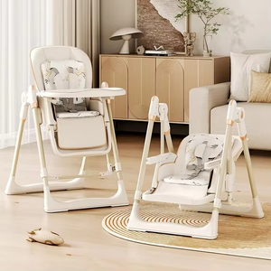 Seggiolone per Bambini 5 in <span class=keywords><strong>1</strong></span> Personalizzabile e Regolabile di Alta Qualità, <span class=keywords><strong>Sedia</strong></span> da Pranzo Portatile per la Pappa - Product Image 2