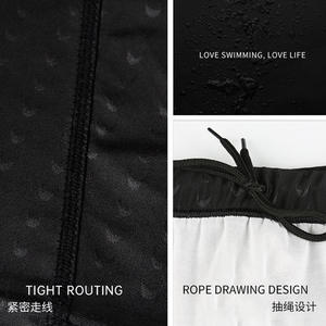 Traje de Baño para Hombre de 5 Pulgadas, Cintura Media, Secado Rápido, Azul Marino, Shorts de Entrenamiento Profesional - Product Image 1