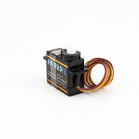 Servo numérique micro en plastique Emax ES9251II version améliorée 2,5g pour accessoires de voiture RC, hélicoptère, bateau, avion