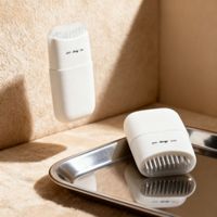 Flacon applicateur personnalisé 80 ml en PE blanc pour huile capillaire et sérum, avec peigne pour le cuir chevelu, conteneur de recharge liquide, impression de logo personnalisée