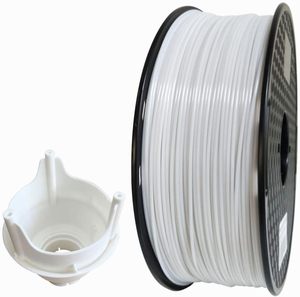 Filamento ABS Pro Blanco CC3D, Material para Impresora 3D FDM, 1.75/2.85mm, 1kg/3kg, Certificado RoHS, Alta Rigidez, OEM/ODM, Suministro del Fabricante - Product Image 1