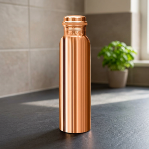 Vajilla de Cobre Liso Personalizada B S International, Ecológica, Apta para Alimentos, Apta para Lavavajillas, Resistente al Agua Hirviendo, Anticorrosiva - Product Image 1