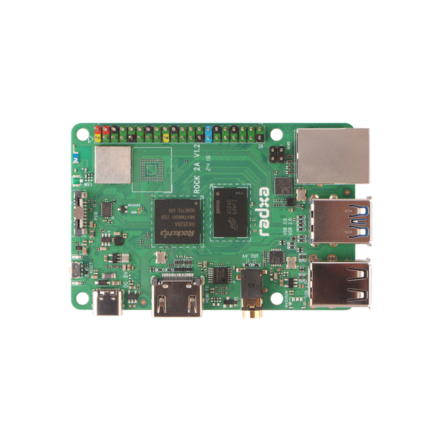 Radxa ROCK 2A RK3528A 4-core CPU, 4K and Gigabit Ethernet Quad-core ARM Cortex-A53 ARM Mali-450 GPU Gigabit Ethernet Port PoE