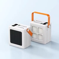 Vente en gros de batteries externes solaires portables 120000MAH avec câbles intégrés, 22.5W, batteries externes pour l'extérieur