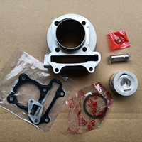 Kit de Reconstrucción de Cilindro de Gran Calibre de 100cc, Piezas de Scooter de Carreras GY6 50cc 139qmb, Actualización de Calibre de 50mm