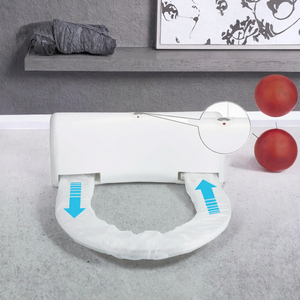 NAVISANI NS201C Couvercle de siège de toilette intelligent automatique hygiénique anti-bactérien, plaque de remplacement en plastique avec amortisseur - Product Image 3
