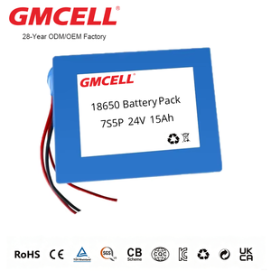 ชุดแบตเตอรี่ 18650 แบบกำหนดเอง 24V 7S5P 15Ah พร้อม BMS สำหรับเครื่องมือไฟฟ้า ชุดแบตเตอรี่ลิเธียมไอออน - Product Image 1