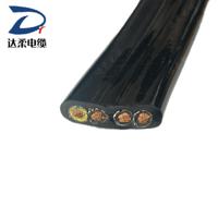 Câble de pompe submersible étanche en cuivre PVC 600V 2,5 mm 3 ou 4 conducteurs