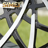 Jantes en alliage forgé sur mesure SIMEI pour Li L7/L8/L9 et SUV tout-terrain 21 pouces 5x112/5x120 PCD finition argent
