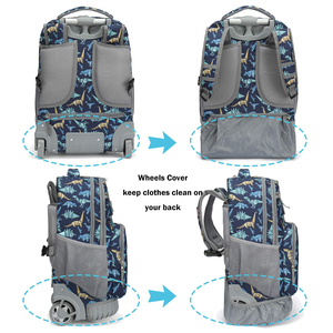 <span class=keywords><strong>Mochila</strong></span> Escolar con Ruedas Personalizada de Alta Calidad, Bolsa Escolar con Ruedas, Mochilas Escolares Modernas para Niños, Viajes Estudiantiles, Venta al por Mayor - Product Image 4
