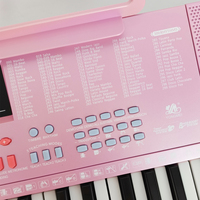 YM-288 Portable Digital Piano Keyboard Instrument 61-Midi Keys Durable Plastic Electric Organ for Adults Kids Electronic Type