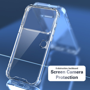 Funda Transparente Antigolpes <span class=keywords><strong>de</strong></span> TPU 2 en 1 para Nothing Phone 3, con Protección <span class=keywords><strong>de</strong></span> Lente y Soporte 5G 3APro - Product Image 2