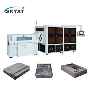 SKYAT mesin pembungkus garis tersembunyi otomatis presisi tinggi untuk kemasan elektronik kosmetik karton plastik 380V/220V - Product Image 4