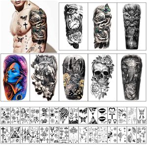 Tatuajes Temporales Impermeable Brazo Completo Extra Grande - Product Image 6