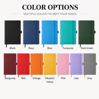 Carnet de notes A5 personnalisé à couverture rigide, papier épais 100 g/m², 80 feuilles, avec élastique et porte-stylo, logo personnalisé, vente en gros pour bureau et école