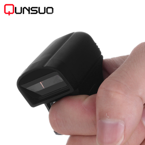 Mini escáner dedo portátil inalámbrico <span class=keywords><strong>Bluetooth</strong></span> escáner de código de barras Android dedo <span class=keywords><strong>lector</strong></span> de código <span class=keywords><strong>QR</strong></span> escáner portátil - Product Image 1