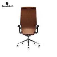 Chaise de bureau de direction moderne SpaceUnited, respirante, dossier haut, chaise de bureau standard
