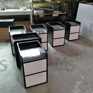 Silla de salón interior blanca moderna personalizable de alta calidad portátil para baño para tiendas de uñas supermercados centros comerciales fábrica - Product Image 5