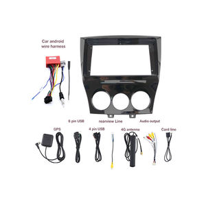 Aijia Kunststoff platte für Auto <span class=keywords><strong>Sterio</strong></span> Universal Sonstiges Interieur Zubehör Bildschirm Auto Audio Rahmen Für 2011 MAZDA RX8 9 ZOLL - Product Image 1