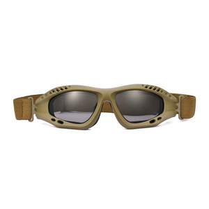 Gafas de Seguridad Tácticas con Montura Completa de Policarbonato, Lentes Antivaho, Montura TR90, Protección para Obras de Construcción - Product Image 4